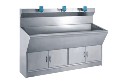 不锈钢自动感应洗手柜-KS-C02