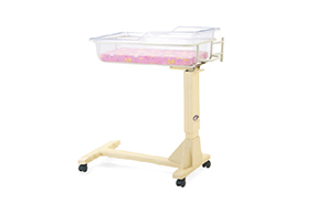 钢塑床上桌型医用婴儿床固定式和升降式-KS-A24